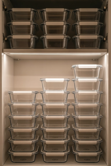 20 Smart Tupperware Organizing Ideas That Stop Cabinet Chaos 10 Uniform Container Sets That Simplify Organization