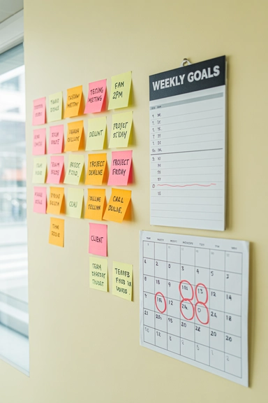 Using Visual Reminders Instead of Memory
