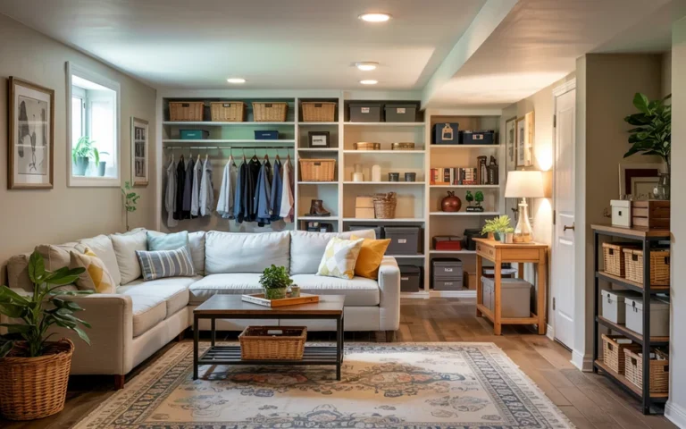 Basement storage ideas