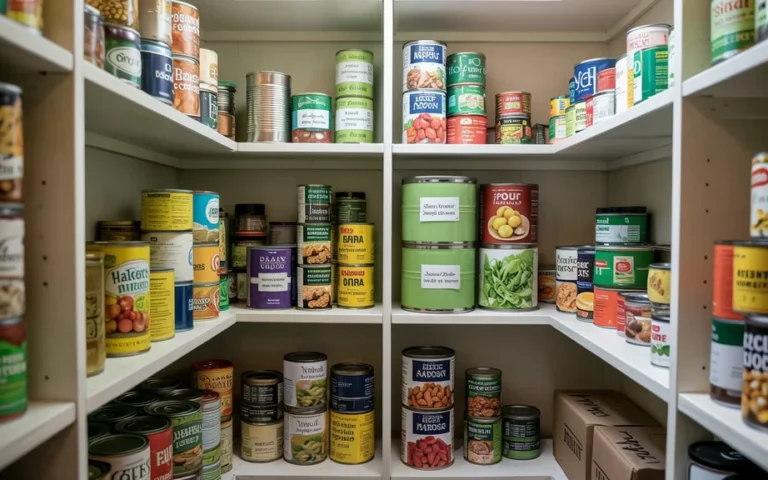 Canned Food Organization Ideas