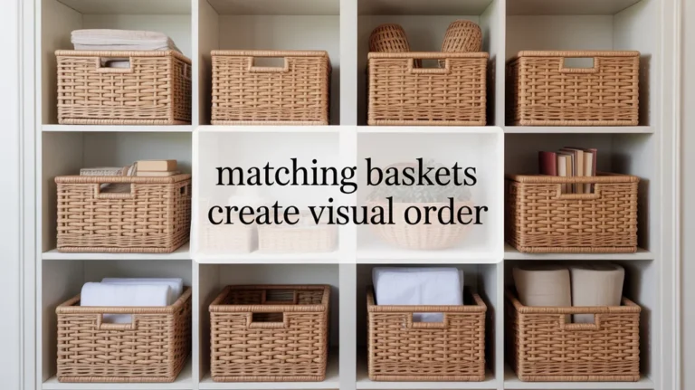 Cheap basket organizing ideas