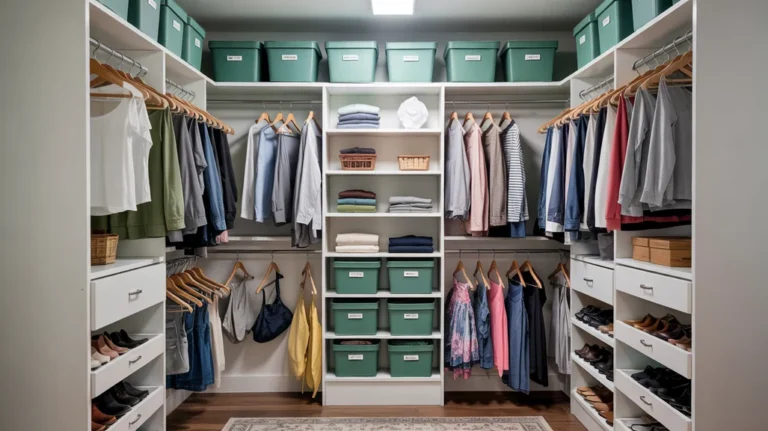 Dollar store closet organizing ideas