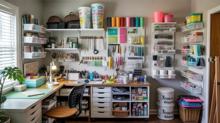 Dollar store craft room organizing ideas