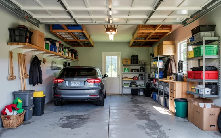 Garage ceiling storage ideas