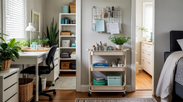 IKEA cart organizing ideas