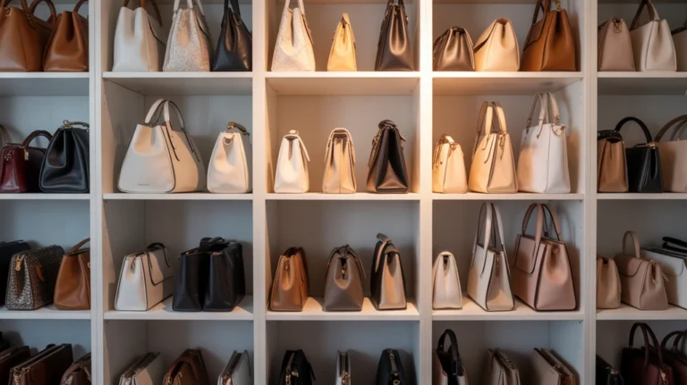 Purse and handbag storage ideas