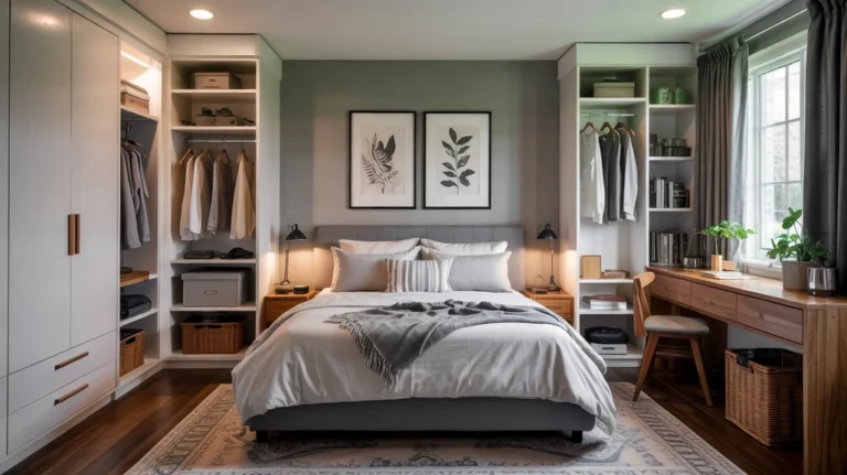 Small bedroom organization ideas