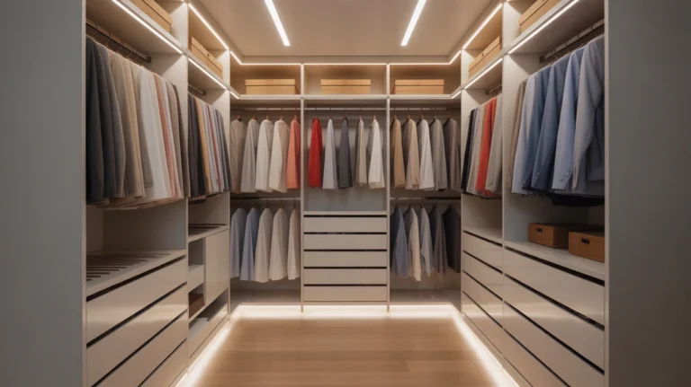 small walk-in closet ideas