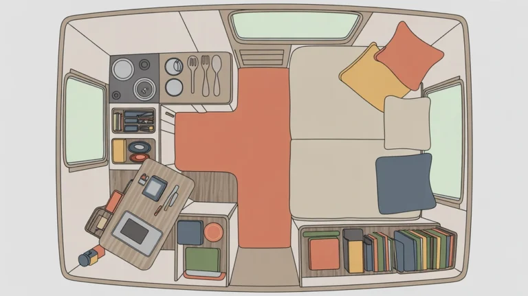 Tiny home organizing hacks