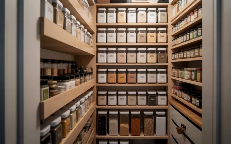 Tiny pantry organizing tricks