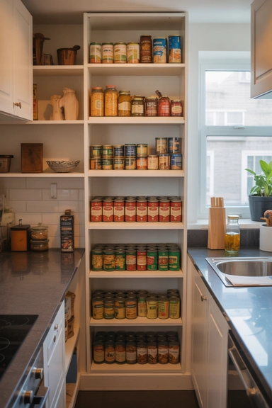 21 Pantry Cabinet Ideas That Make Kitchen Storage Work Harder 4 Shallow Pantry Cabinets for Narrow Kitchens
