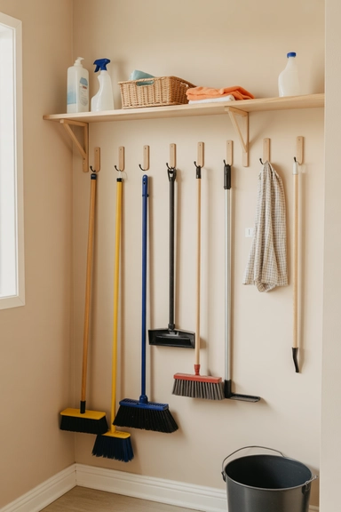 Wall Hook Storage for Everyday Access