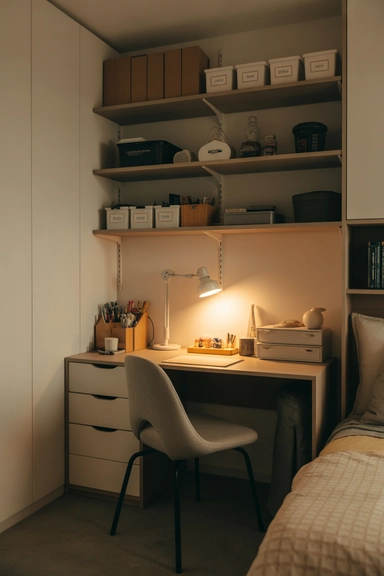 23 Hobby Room Design Ideas for Small Spaces That Maximize Every Inch 2 Create a Layout That Defines a Clear Work Zone