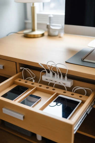  Drawer-Based Charging Stations That Keep Everything Out of Sight