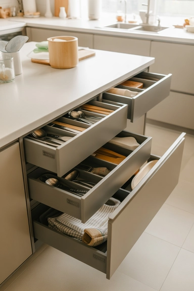  Drawer Zones That Separate Prep From Serving
