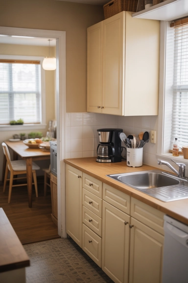 Start With Counter Decluttering Before Adding Storage