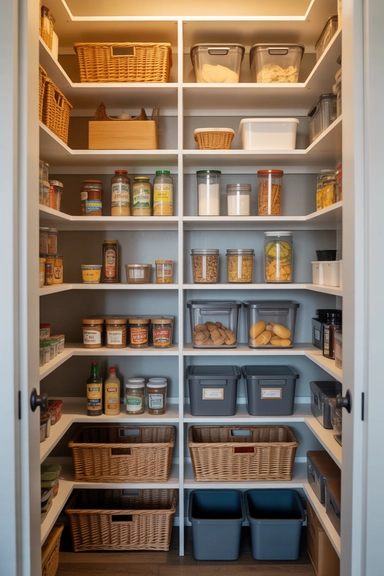 Vertical Shelf Layering That Uses Every Inch of Height