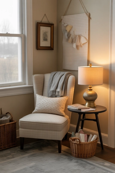 21 Vintage Craft Room Ideas for a Cozy Creative Space 11 Cozy Seating Corners for Creative Breaks