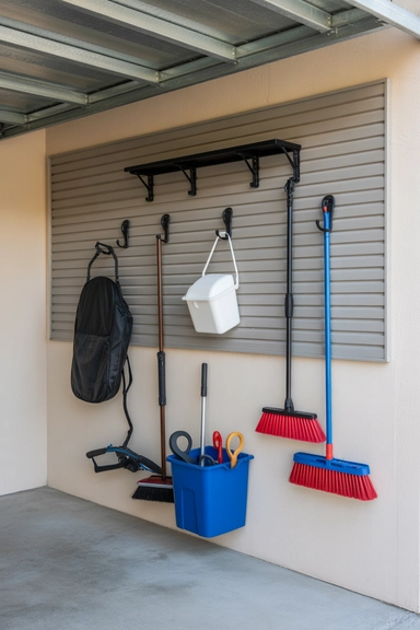 Garage Wall Storage for Larger Tools