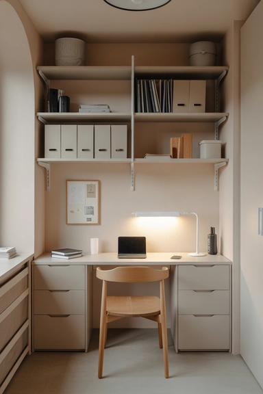 Built-In Entry Drop Zones That Prevent Clutter Spread