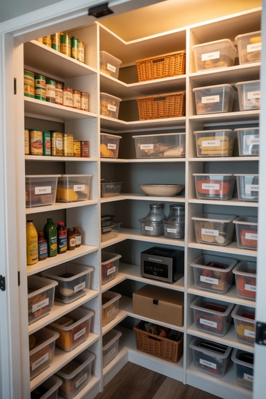 Closet-to-Pantry Shelving Conversions That Maximize Hidden Storage