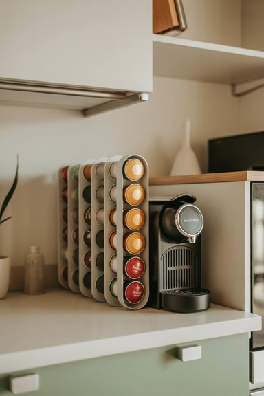  Coffee Pod Organizers That Prevent Surface Scatter