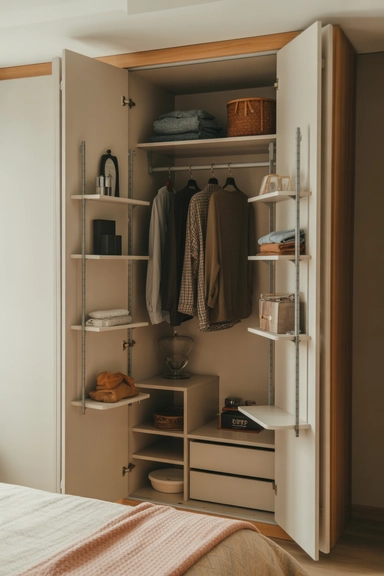 Corner Shelving That Activates Dead Space