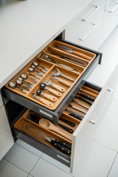 Use a Drawer-Within-Drawer System for Small Tools