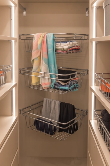 Incorporate Pull-Out Baskets for Easy Access