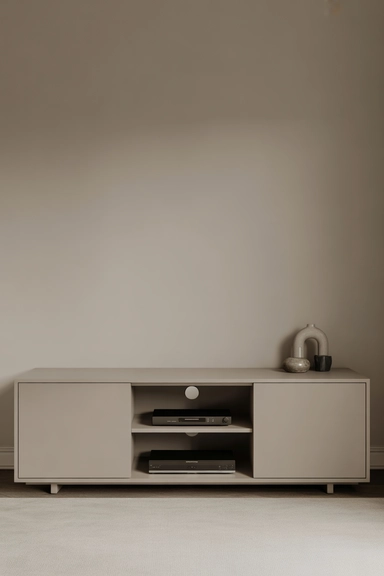 21 TV Stand Storage Ideas That Hide Everyday Mess 11 Minimalist TV Consoles With Deep Hidden Shelves