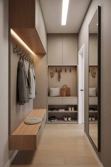  Narrow Hallway Solutions That Maintain Walking Space