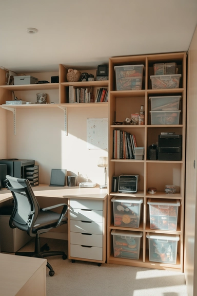 23 Hobby Room Design Ideas for Small Spaces That Maximize Every Inch 11 Blend Office and Craft Zones Without Clutter