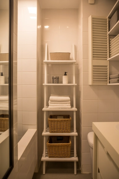 Over-the-Door Shelving for Hidden Storage