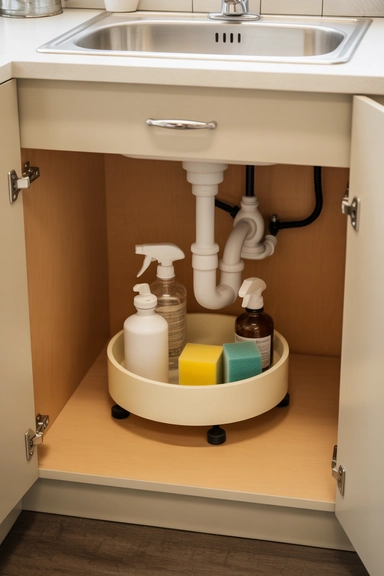 Rotating Storage for Hard-to-Reach Corners