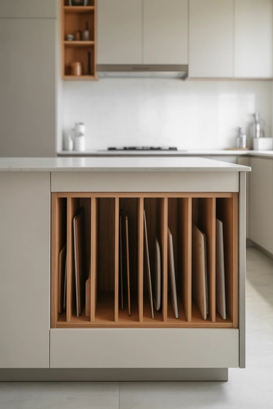 Slim Vertical Dividers for Baking Sheets