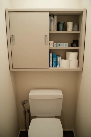 Wall-Mounted Cabinets With Sliding Doors