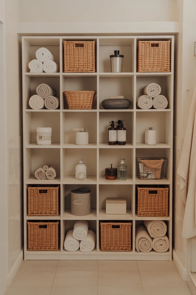Cubby Shelves for Structured Organization