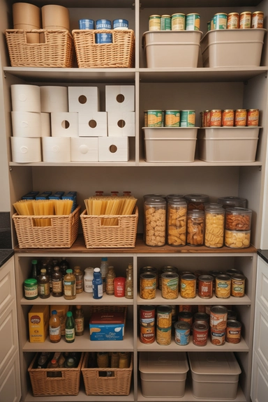 Dedicate One Shelf to Bulk and Backstock