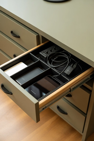 Drawer Insert Charging Systems That Separate Every Cable