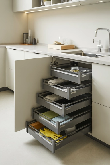 Drawer Towers That Create Structured Vertical Storage