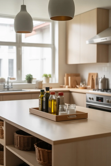 Island Counter Storage That Stays Contained