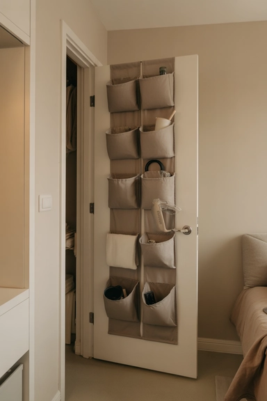 Over-Door Storage Systems That Capture Unused Surfaces