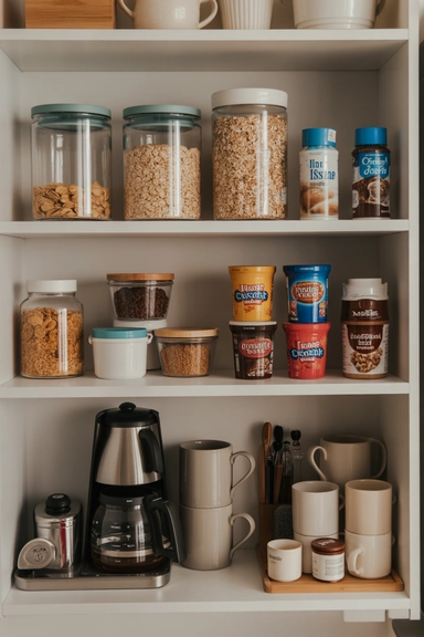 Create a Breakfast Zone for Faster Mornings
