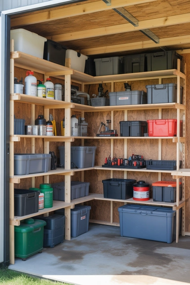 21 Shed Storage Organization Ideas That Keep Tools Visible 13 Custom Shelving Built Around Tool Dimensions