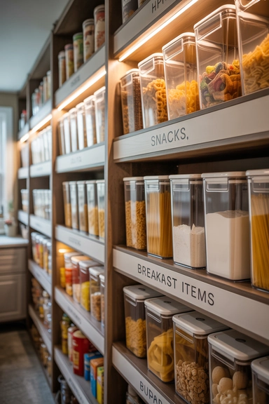 Narrow Walk-In Pantry Ideas That Make Tight Spaces Work (22 Smart Layouts) 13 Long Narrow Pantry Zones That Follow Cooking Habits