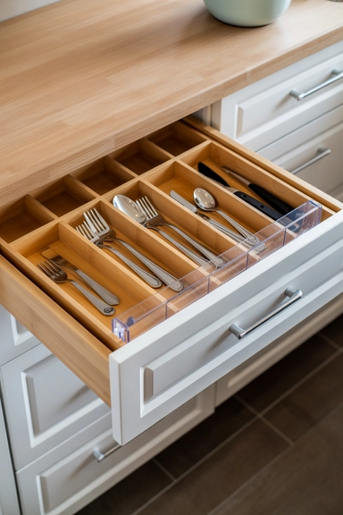  Use Adjustable Bamboo Organizers for Flexibility