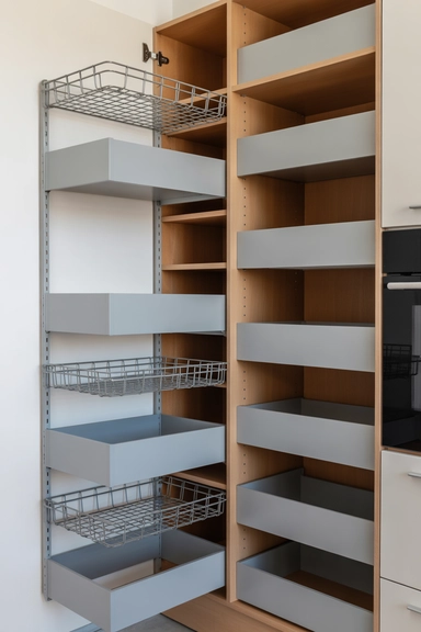 22 Amazon Kitchen Cabinet Organizer Ideas for Homes 13 IKEA-Compatible Cabinet Organizers for Modular Kitchens