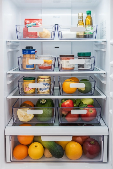 23 Under $20 Kitchen Organizer Ideas for Small Kitchens 14 Refrigerator Storage Bins for Better Food Organization