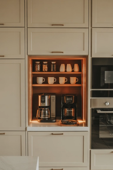 Coffee Nook Setups That Keep Everything in One Defined Zone