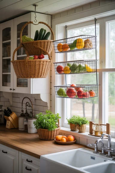  Hanging Baskets for Fruit and Vegetables